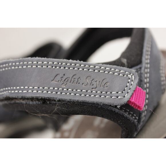 IMAC Vera Pelle Light Style Lake Navy Open Toe Comfort Sandal EU 39 - Picture 9 of 14